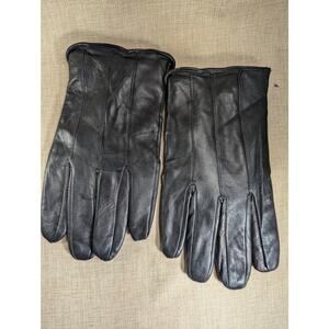 Mens large leather gloves sz L